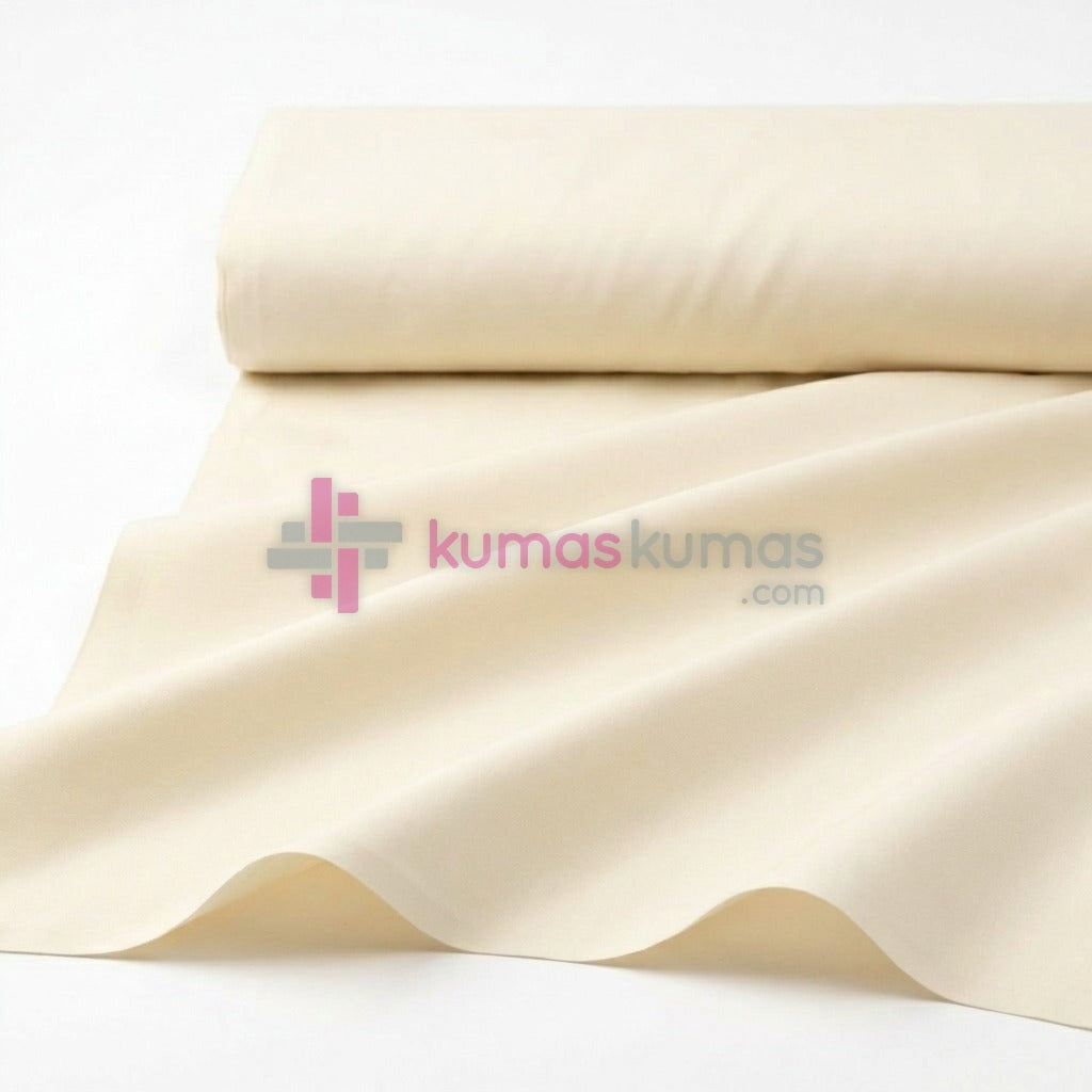 Duz Poplin 033 Krem