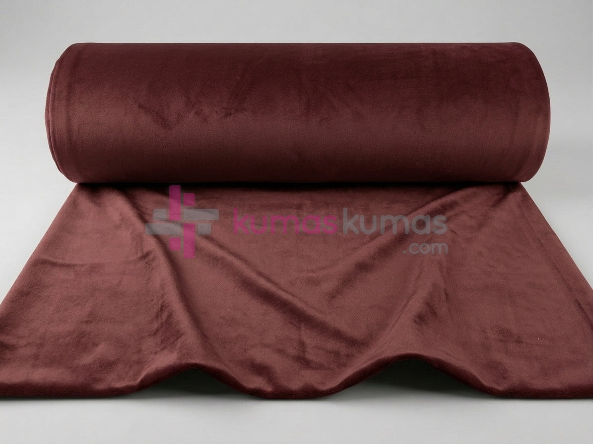 Tissu de velours d'ameublement uni largeur 300cm