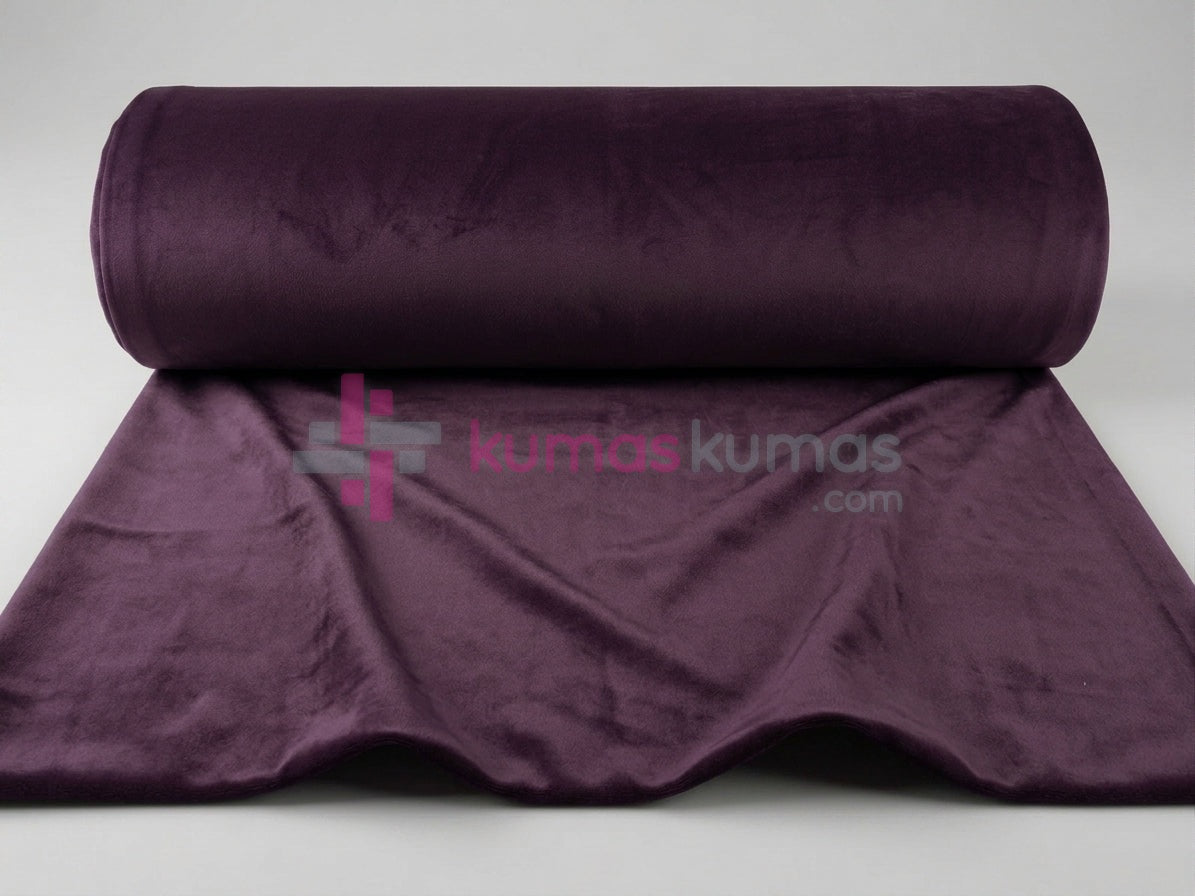 Tissu de velours d'ameublement uni largeur 300cm
