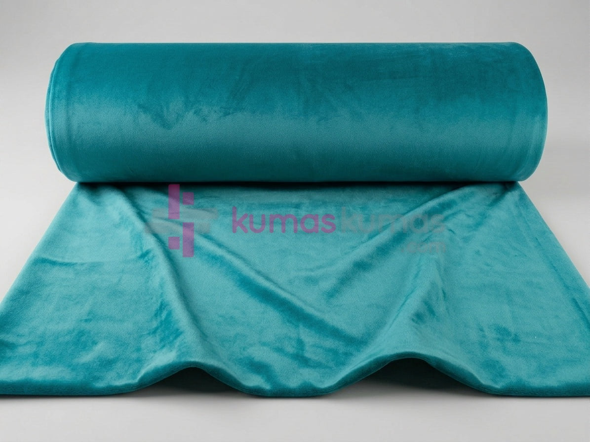 Tissu de velours d'ameublement uni largeur 300cm