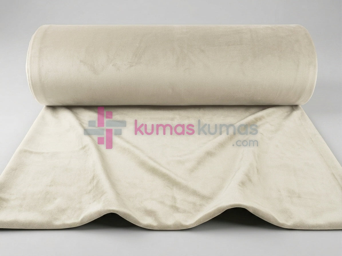 Tissu de velours d'ameublement uni largeur 300cm