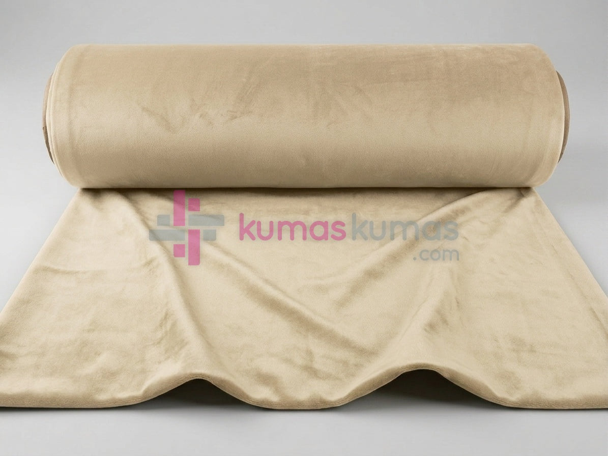 Tissu de velours d'ameublement uni largeur 300cm
