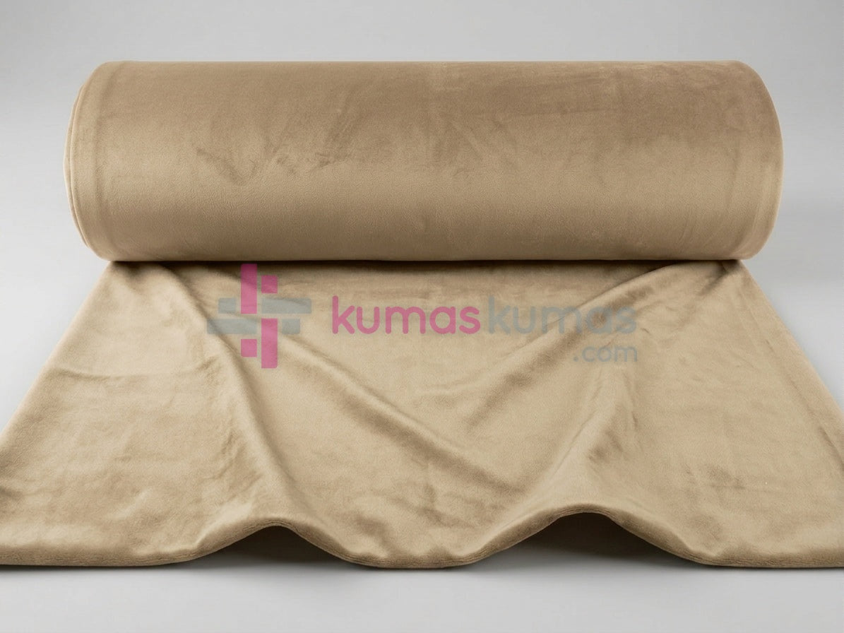 Tissu de velours d'ameublement uni largeur 300cm