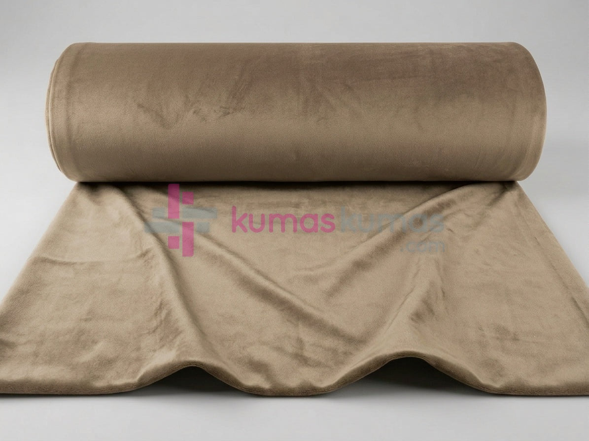 Tissu de velours d'ameublement uni largeur 300cm