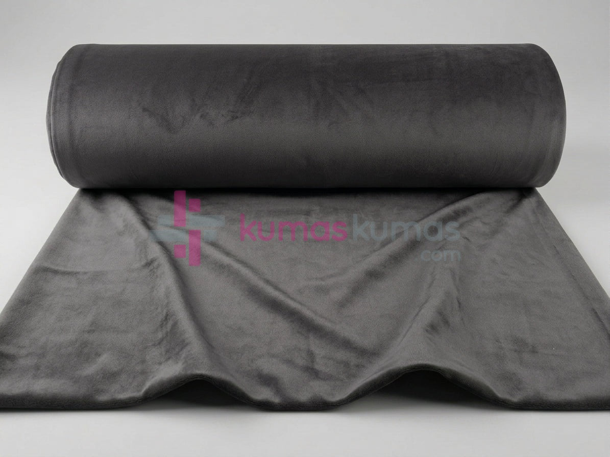 Tissu de velours d'ameublement uni largeur 300cm