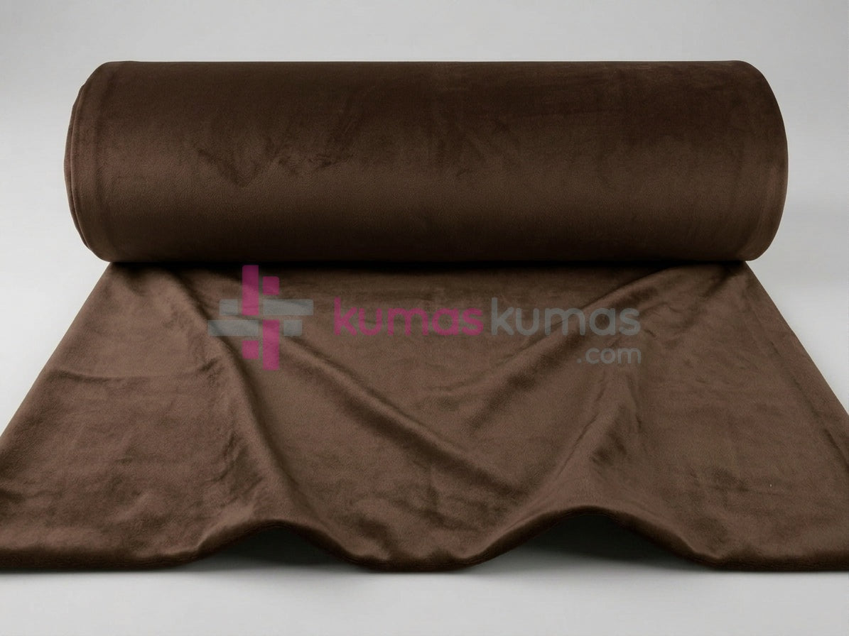 Tissu de velours d'ameublement uni largeur 300cm